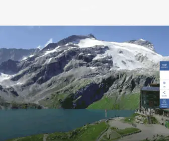 Alpinzentrum-Rudolfshuette.at(Berghotel Rudolfshüttedas Ski) Screenshot