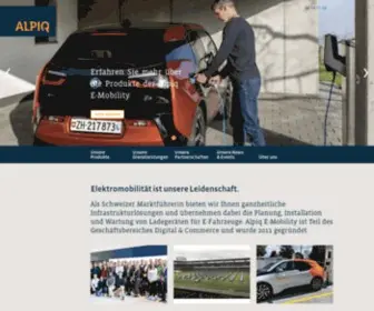 Alpiq-E-Mobility.ch(Alpiq E) Screenshot