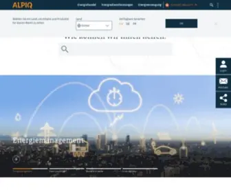 Alpiq.ch(Think energy) Screenshot