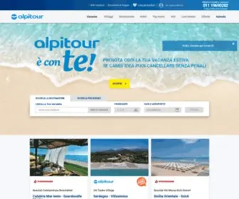 AlpitourWorld.it(Pacchetti Viaggio e Vacanze 2021) Screenshot