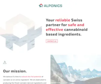 Alponics.com(Grossiste Cannabis CBD) Screenshot