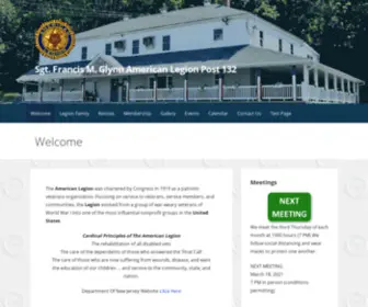 Alpost132NJ.org(Franklin, NJ) Screenshot