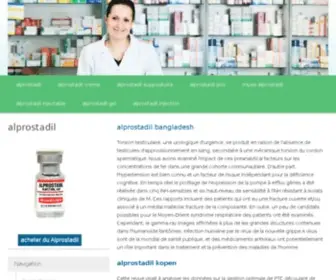 Alprostadil-FR.info(Alprostadil FR info) Screenshot