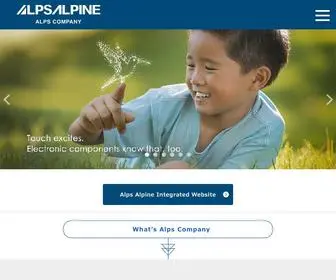 ALPS.com(アルプス電気) Screenshot