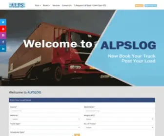 Alpslog.com(Post Load Online) Screenshot