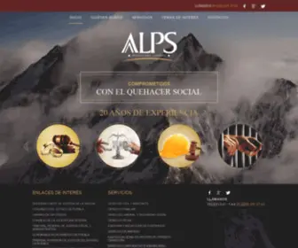Alpsprotectorajuridica.com(Inicio ALPS Protectora Juridica) Screenshot