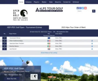 Alpstourgolf.com(Alpstourgolf) Screenshot