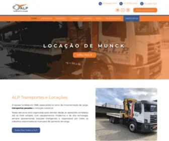 Alptransportes.com.br(ALP) Screenshot