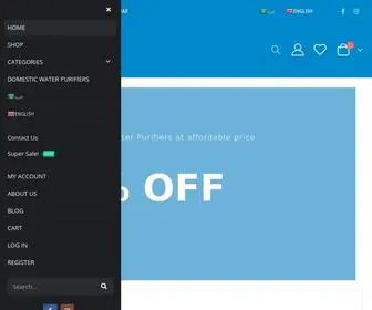 Alqaserwaterfilter.com(Water Filter & Water Purifier in UAE) Screenshot