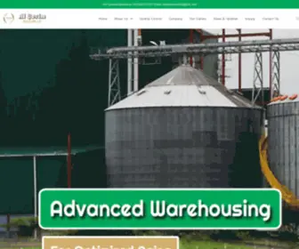 Alqasimricemills.com(Al Qasim Rice Mills) Screenshot