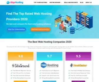 AlqOhosting.com(Choosing the best web hosting) Screenshot