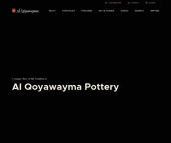 AlqPottery.com(Al Qoyawayma Pottery) Screenshot