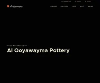 AlqPottery2.com(Al qoyawayma's hopi pottery) Screenshot