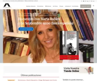 Alquiblaweb.com(Una mirada al mundo de las bibliotecas) Screenshot