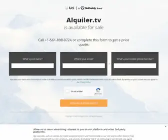 Alquiler.tv(Venta de maquinaria en Madrid) Screenshot