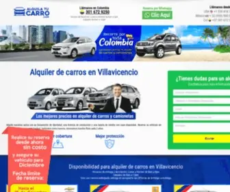 Alquilercarrosvillavicencio.com(ALQUILER DE CARROS EN VILLAVICENCIO COP $40.000 dia/mes) Screenshot