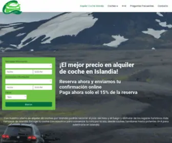 Alquilercocheislandia.es(Alquiler de Coches en Islandia) Screenshot