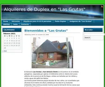 Alquileresenlasgrutas.com(Alquileres de Duplex en "Las Grutas") Screenshot