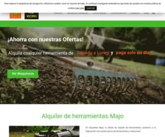 Alquileresmajo.com(Alquiler de Herramientas Madrid) Screenshot