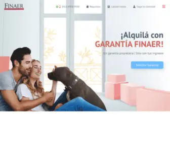 Alquilergarantia.com.ar(Finaer) Screenshot