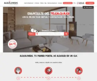 Alquilovers.com(Alquilovers) Screenshot