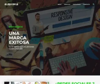 Alquimia.pe(Agencia peruana Alquimia de marketing y publicidad digital) Screenshot