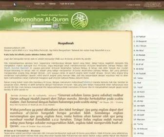 Alquran-Melayu.com(Al-Quran Terjemahan Bahasa Melayu) Screenshot