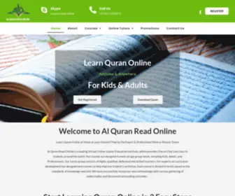 Alquranreadonline.com(Al Quran Read Online) Screenshot