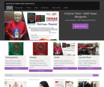 Alqurantikrar.com(Jual Al) Screenshot