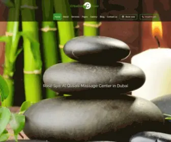 Alqusais-Spa.com(Rose Spa in Alqusais Dubai Massage Center) Screenshot