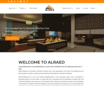 Alraed-ST.com(ALRAED WEBSITE) Screenshot