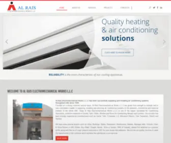 Alraismep.com(Al Rais Electromechanical Works L.L.C) Screenshot