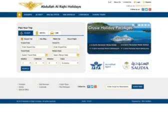 AlrajHiholiday.com(Abdullah Al Rajhi Holidays) Screenshot