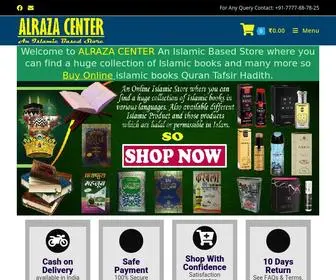 Alrazacenter.com(Islamic books store Quran Hadith and Attar) Screenshot