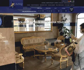 Alrazihotel.com(ALRAZI HOTEL ISTANBUL) Screenshot