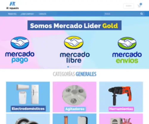 Alrepuesto.com.ar(Al repuesto) Screenshot