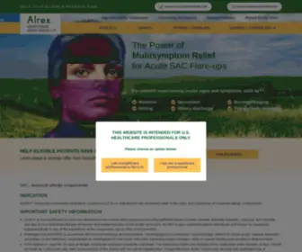 Alrexpro.com(ALREX® Loteprednol Etabonate Ophthalmic Suspension) Screenshot