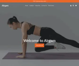Alrgamstore.com(Alrgam has become a fast) Screenshot