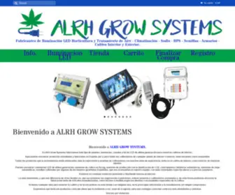 Alrhgrowsystems.es(Bienvenido a ALRH GROW SYSTEMS) Screenshot