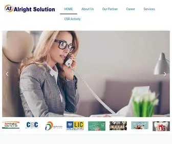 Alrightsolution.in(Alright Soultion) Screenshot