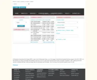 Alrostamaniexchange.com(Currency Exchange Dubai) Screenshot