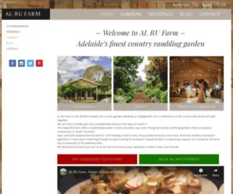 Alru.com.au(Al Ru Farm) Screenshot