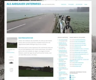 ALS-AArgauer-Unterwegs.ch(Als Aargauer unterwegs) Screenshot