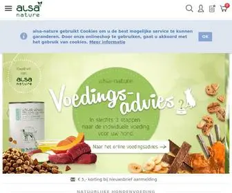 Alsa-Nature.nl(Natuurlijke hondenvoeding en toebehoren) Screenshot