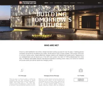 Alsaad.com.sa(Alsaad General Contracting) Screenshot