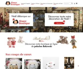 Alsace-Boutique.fr(Alsace Boutique : Jeannala & Seppala) Screenshot