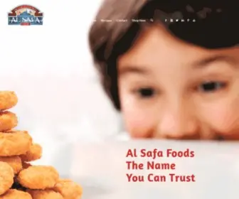 Alsafahalal.com(Al safa foods) Screenshot