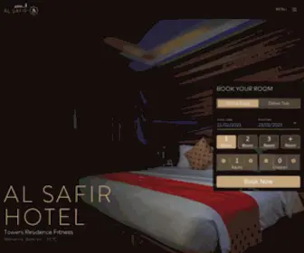 Alsafirhotel.com(Al Safir Hotel And Tower) Screenshot