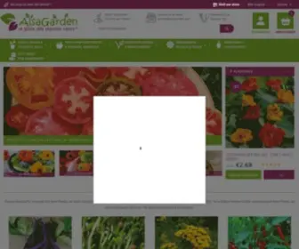 Alsagarden.com(Jardinerie en ligne spécialisée en Graines rares et insolites) Screenshot