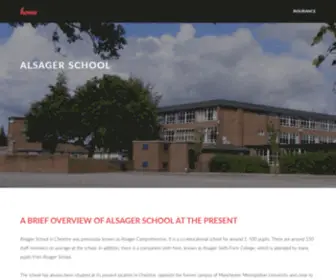 Alsagerschool.co.uk(Alsager School) Screenshot